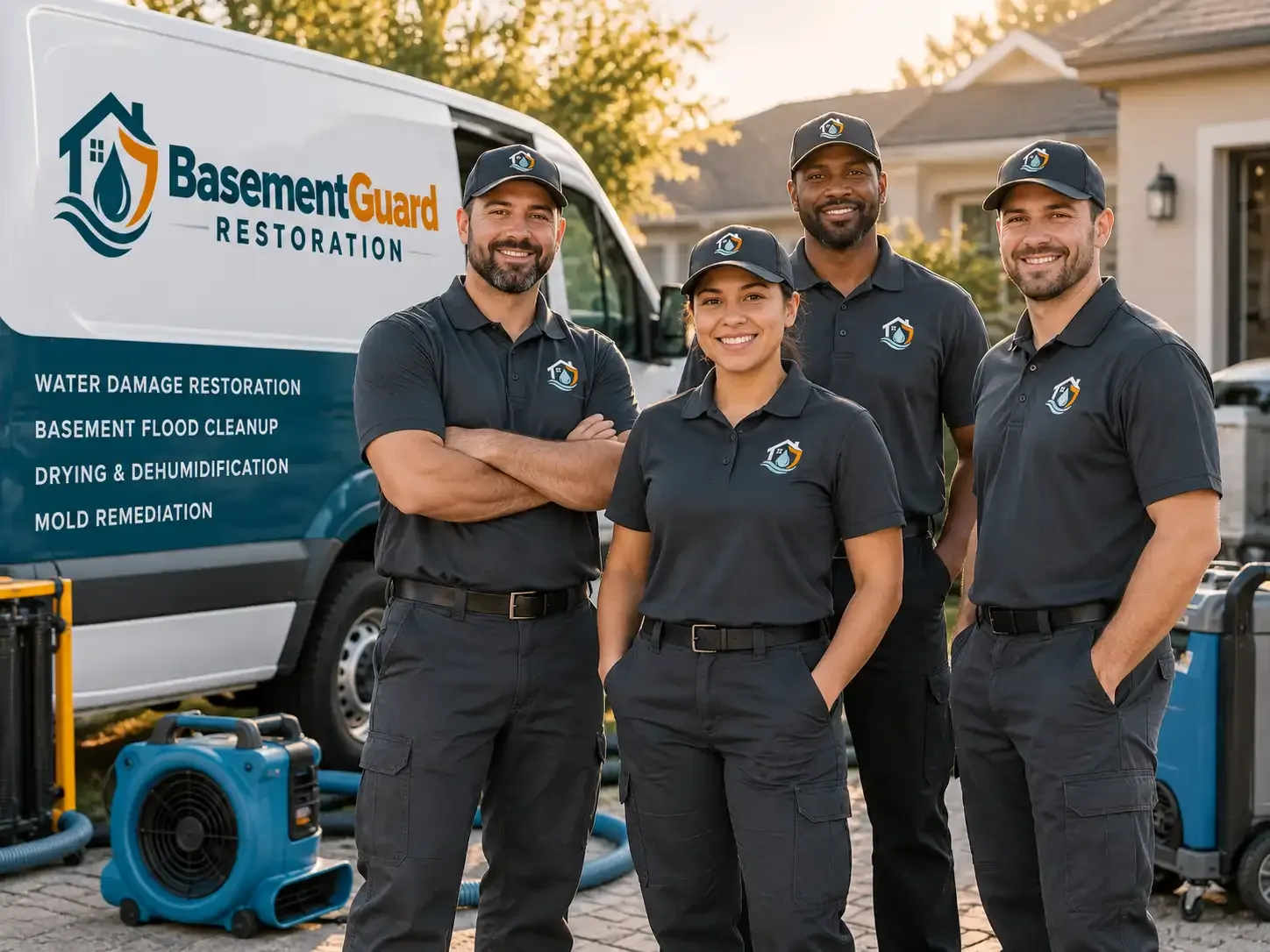 Basement Water Damage Restoration company in Levant, KS